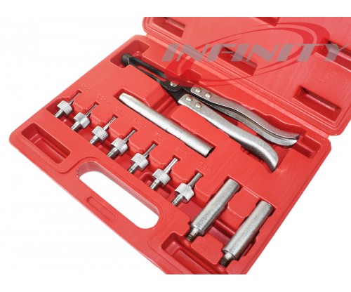 Valve Stem Seal Removal & Installer Kit Tool Remover Pliers & Seal Adapters